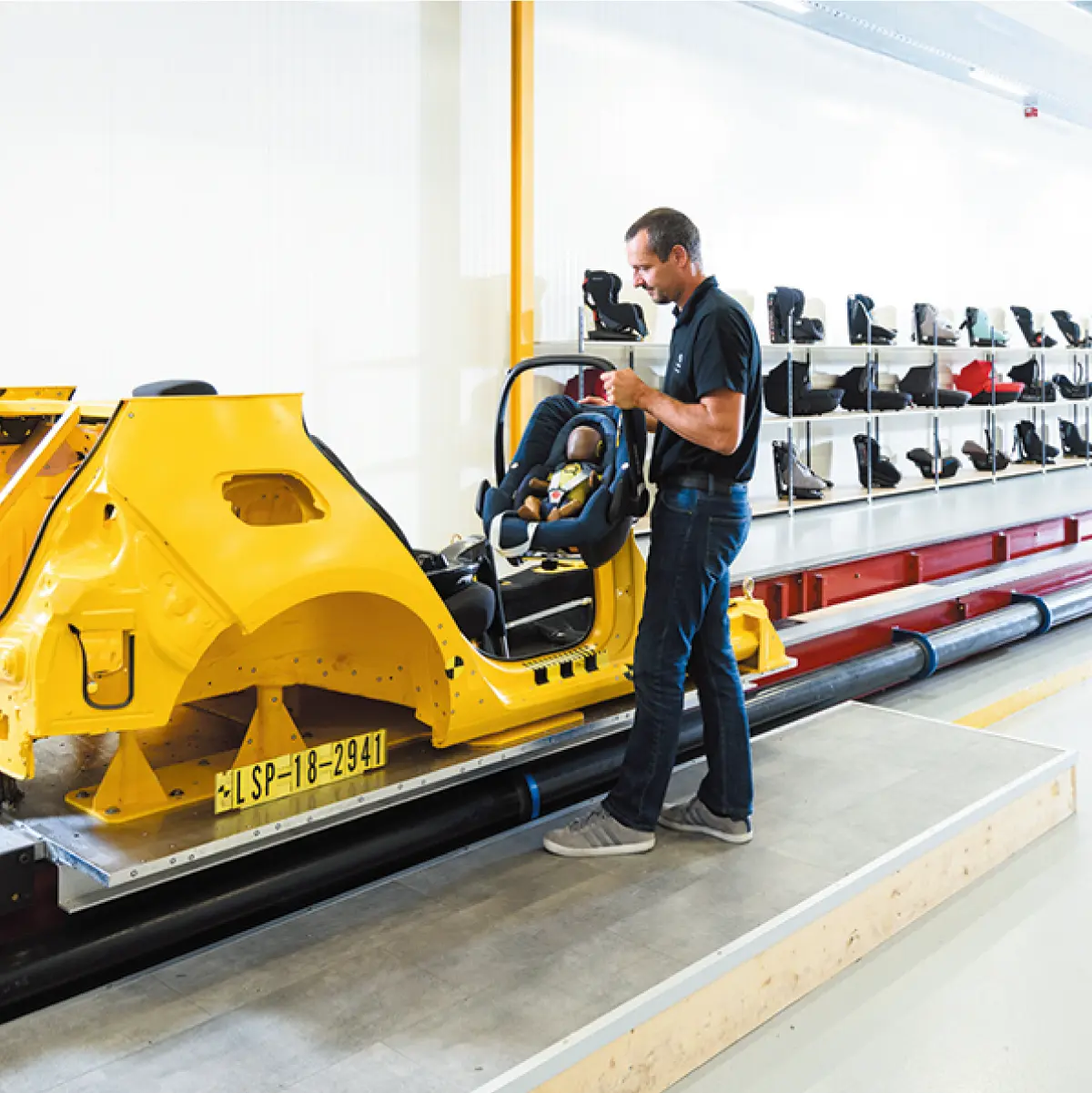 Maxi-Cosi 安全テスト施設