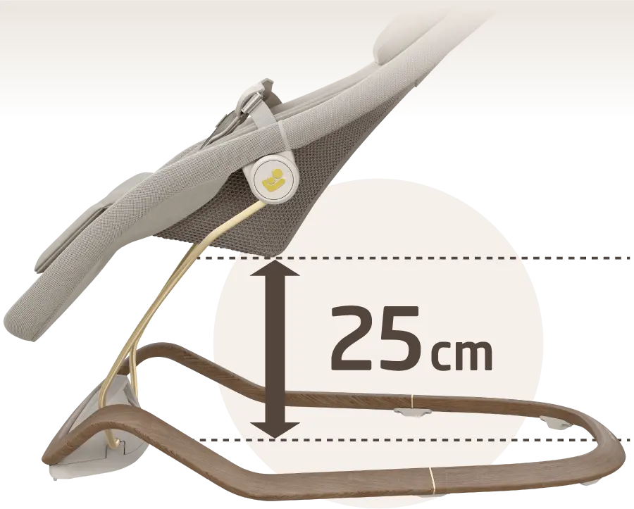 座面高25cmのハイシート