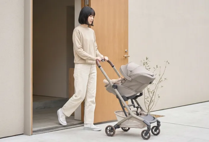 お家からお外への移動の
