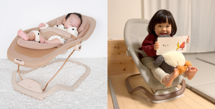 マキシコシのバウンサーDove proを実際にご家庭で使っている赤ちゃんと幼児